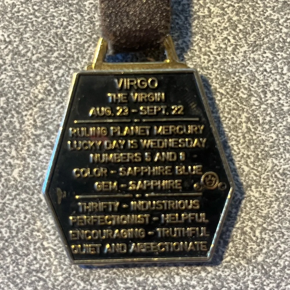 Virgo Key Chain - Picture 3 of 3